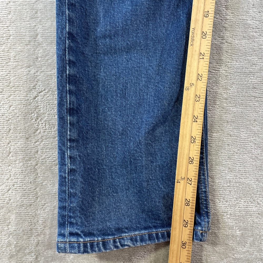 Tecovas Ranch Wear Jeans Straight Mens 30x30 Dark Blue Stretch Cowboy Workwear - Picture 7 of 13